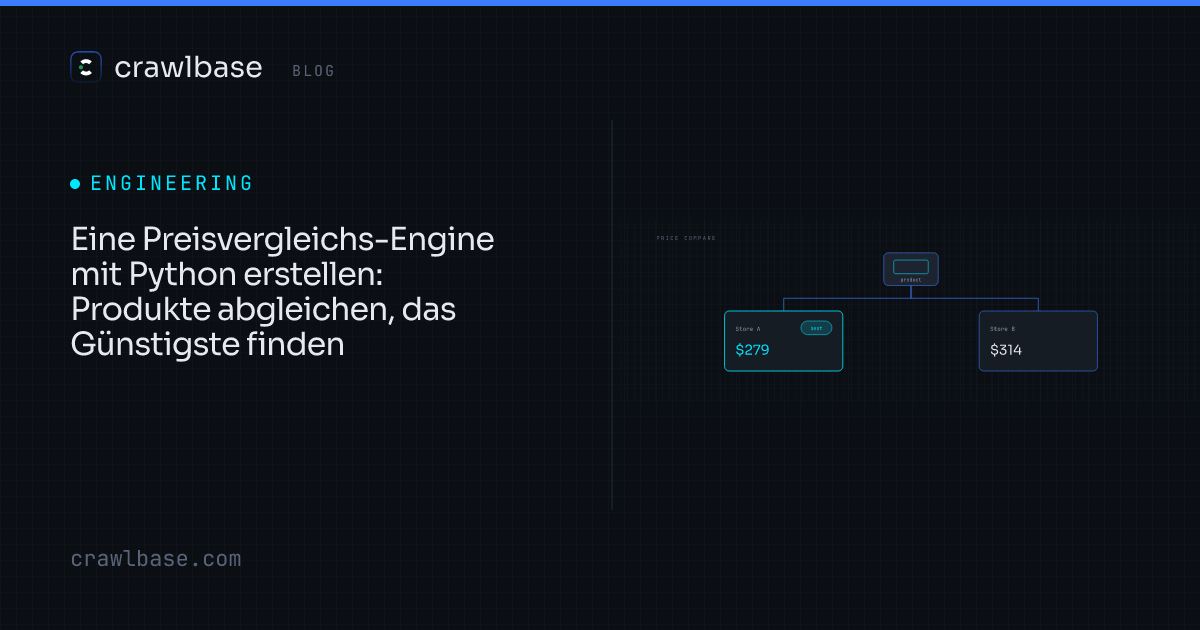 Eine Preisvergleichs-Engine mit Python erstellen · Crawlbase Blog