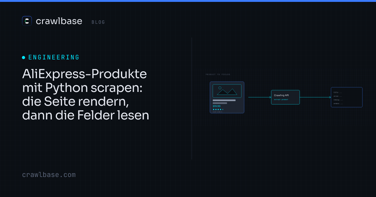 AliExpress-Produkte mit Python scrapen · Crawlbase Blog