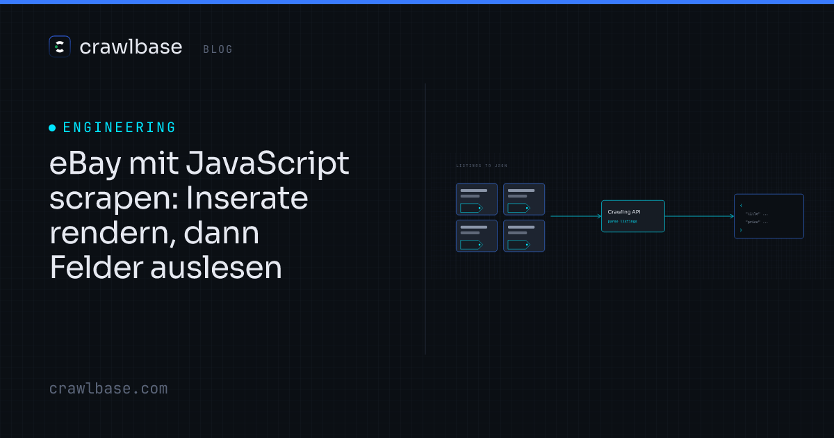 eBay mit JavaScript scrapen · Crawlbase Blog