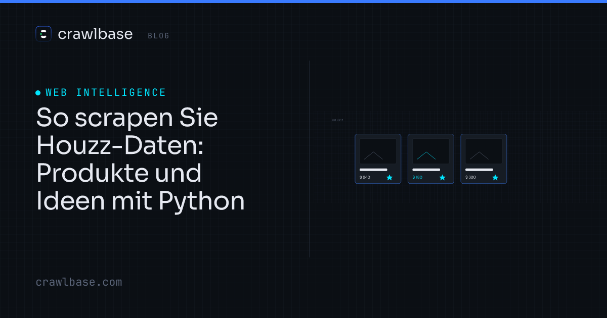 So scrapen Sie Houzz-Daten · Crawlbase Blog