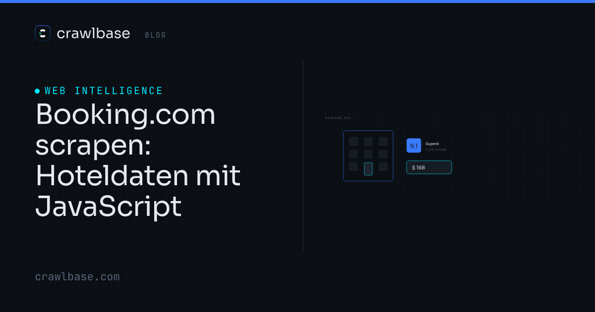 Booking.com scrapen · Crawlbase Blog