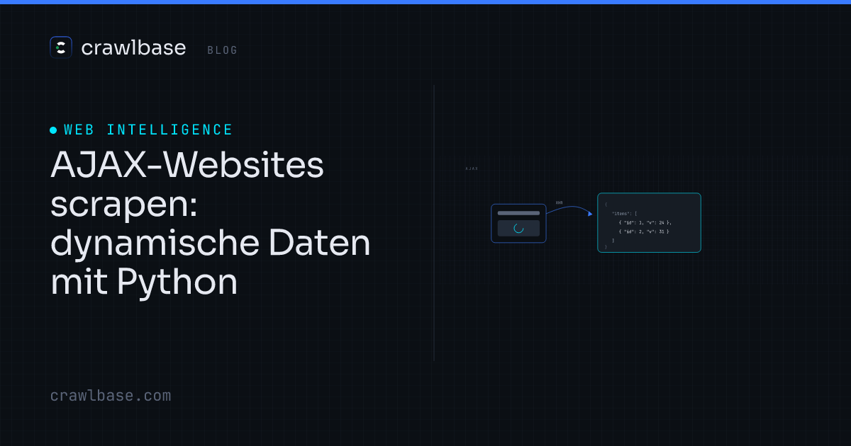 AJAX-Websites scrapen · Crawlbase Blog