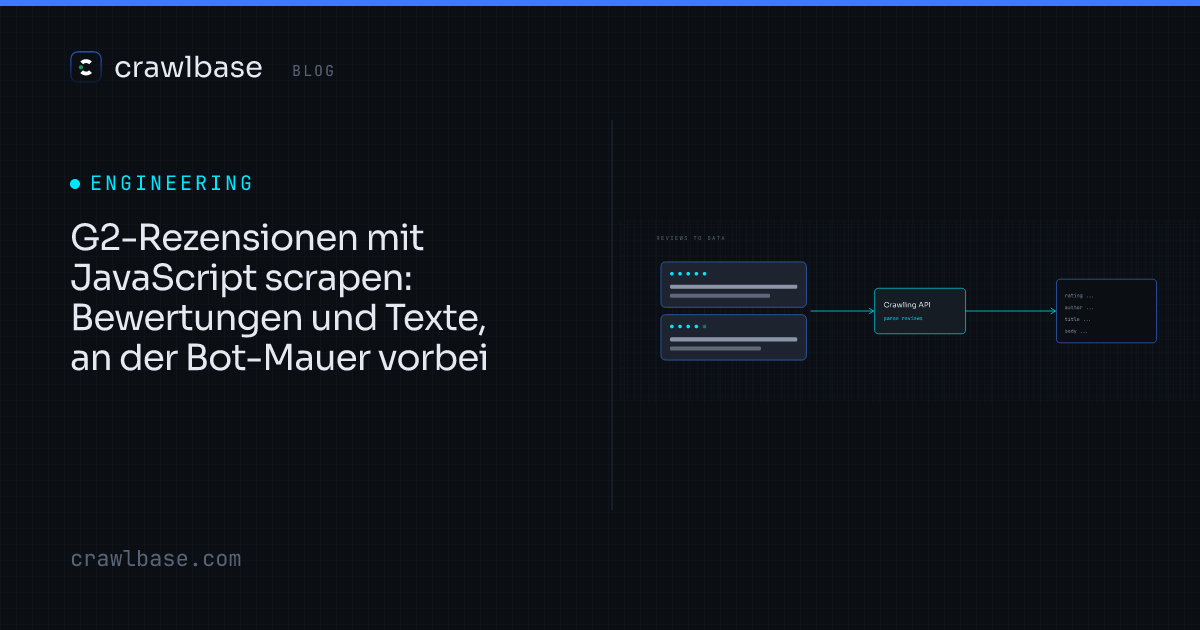 G2-Rezensionen mit JavaScript scrapen · Crawlbase Blog