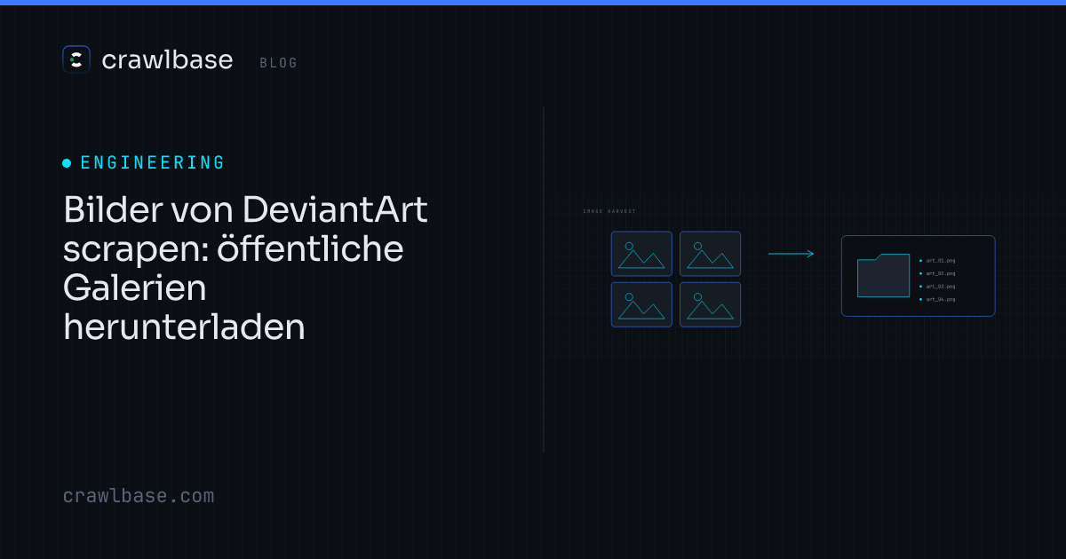Bilder von DeviantArt scrapen · Crawlbase Blog