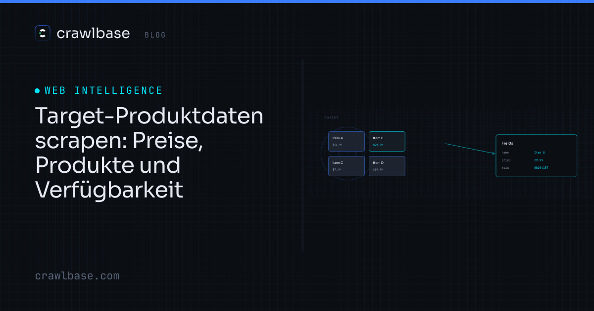 Target-Produktdaten scrapen · Crawlbase Blog