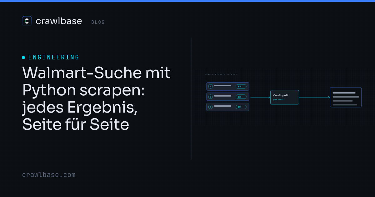 Walmart-Suche mit Python scrapen · Crawlbase Blog