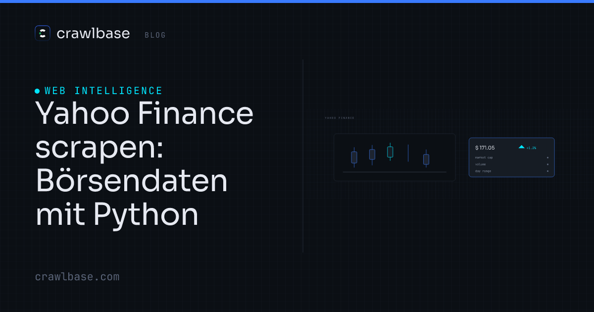 Yahoo Finance scrapen · Crawlbase Blog