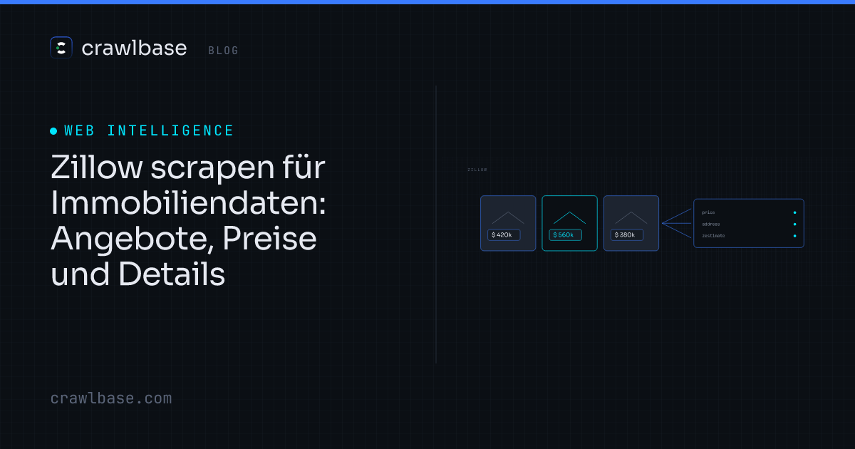Zillow scrapen für Immobiliendaten · Crawlbase Blog